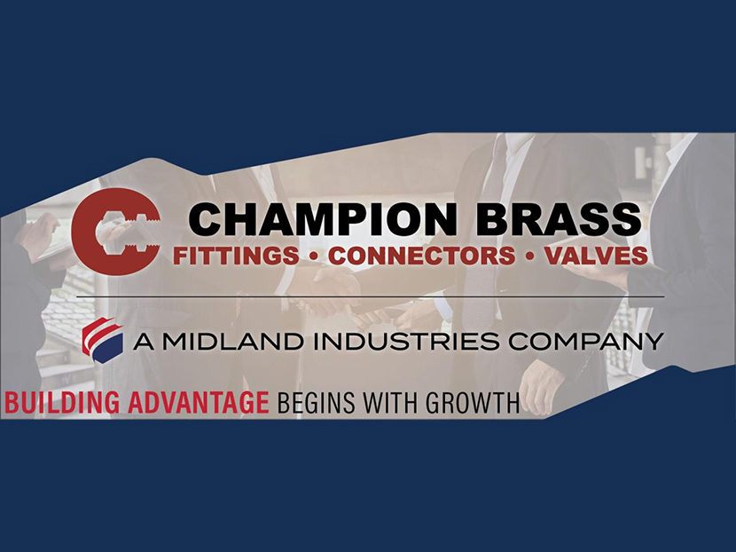 Midland Industries Welcomes Champion Brass to the Platform