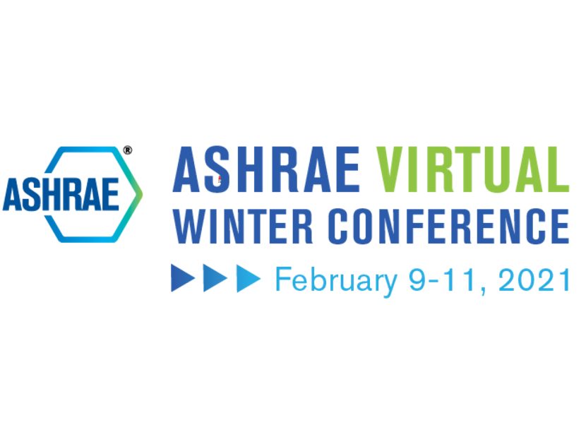 2021 ASHRAE Virtual Winter Conference Registration Now Open 202012