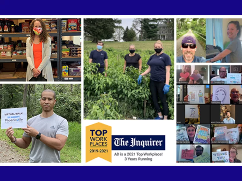 AD Secures Third Consecutive Top Workplace Award