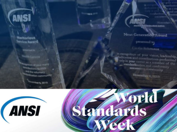 ANSI to Honor Leadership and Service Awards Winners at World Standards Week Ceremony and Banquet
