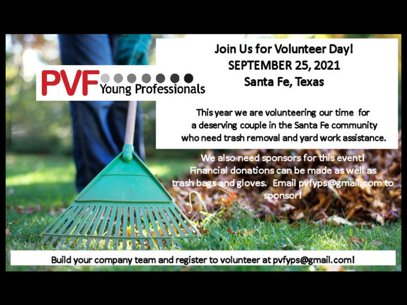 PVF Young Professionals Announces Volunteer Day