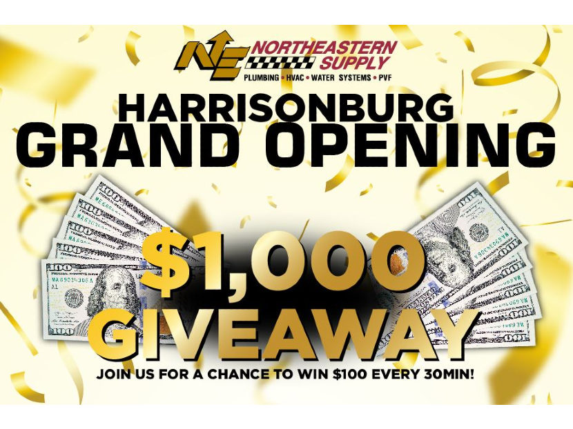 Northeastern Supply Announces Grand Opening Event for Harrisonburg Branch