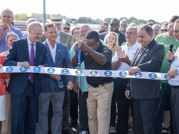 A. O. Smith, Ashland City Leaders Gather to Celebrate Levee Completion