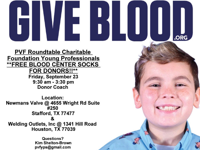 PVF Roundtable Charitable Foundation Young Professionals Blood Drive