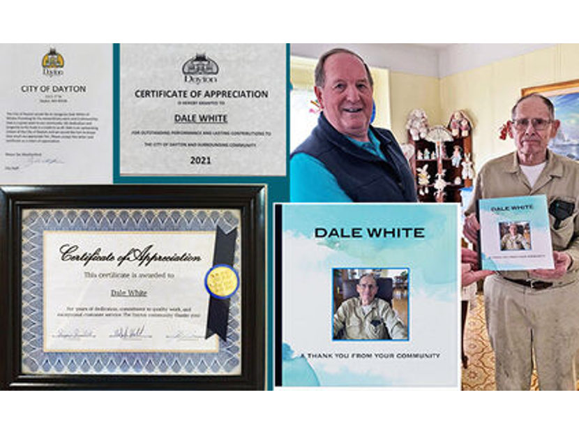 Dayton Recognizes Local Plumber Dale White