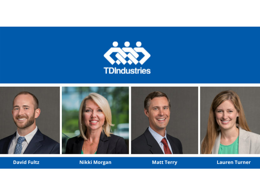 TDIndustries Announces Four New Executive Leadership Team Members