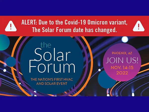 ACCA and Pearl Delay Solar Forum