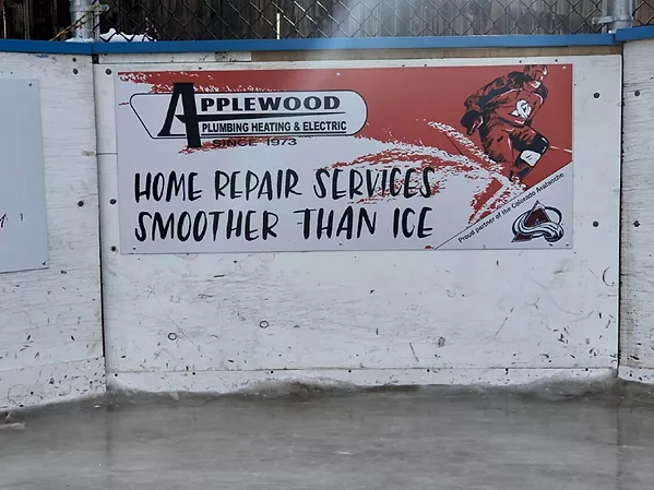 Applewood Plumbing Sponsors Local Ice Rinks to Support Youth Hockey