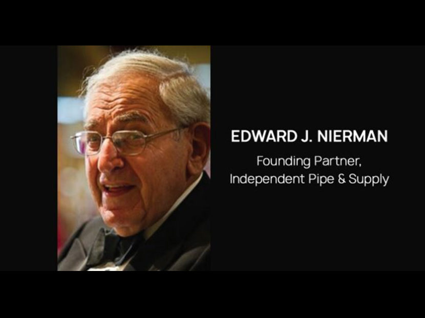 Independent Pipe & Supply Founding Partner Edward J. Nierman Passes Away