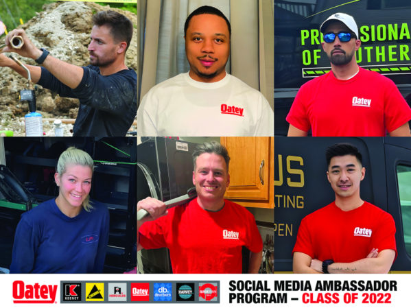 Oatey Co. Announces Addition of Six Influential Plumbing and Building Professionals to Social Media Ambassador Program