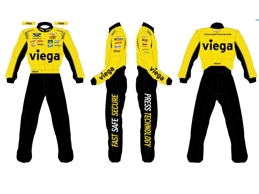 Viega Joins Forces with JTG Daugherty Racing Pit Crew