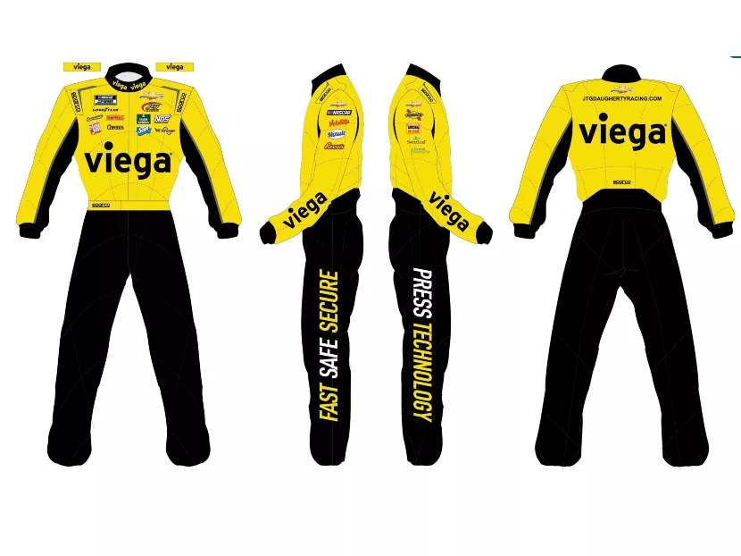 Viega Joins Forces with JTG Daugherty Racing Pit Crew