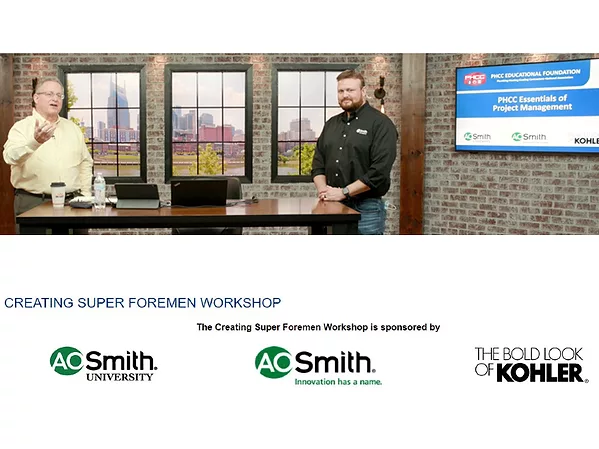 Foremen Learn the Value of Time at PHCC Workshop