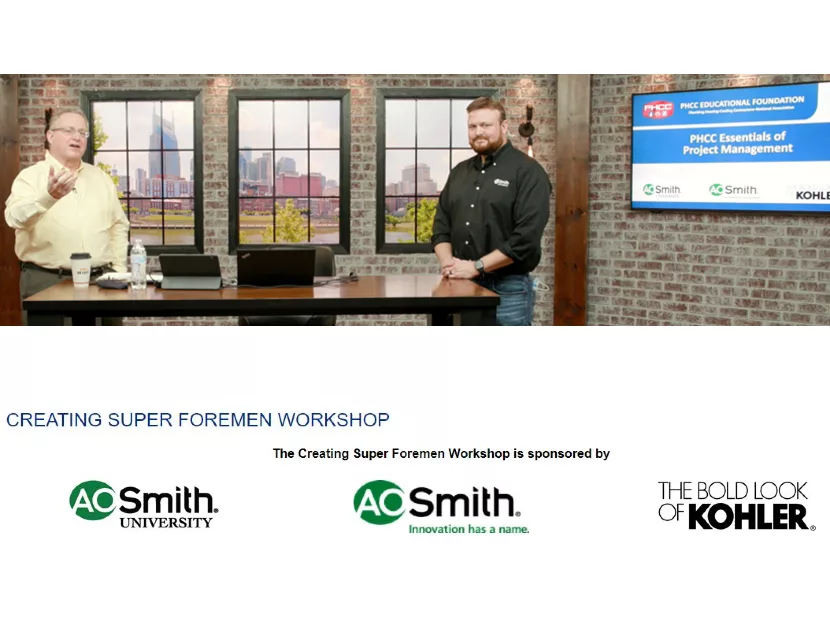 Foremen Learn the Value of Time at PHCC Workshop