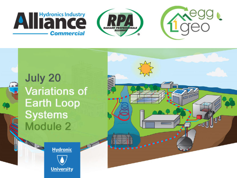 Registration Still Open for Variations of Earth Loop Systems Module 2