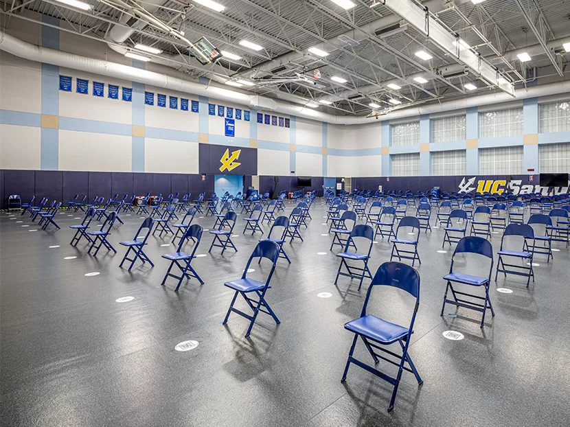 2 UC San Diego Specifies Sloan Mobile Handwashing Station for Vaccination Site