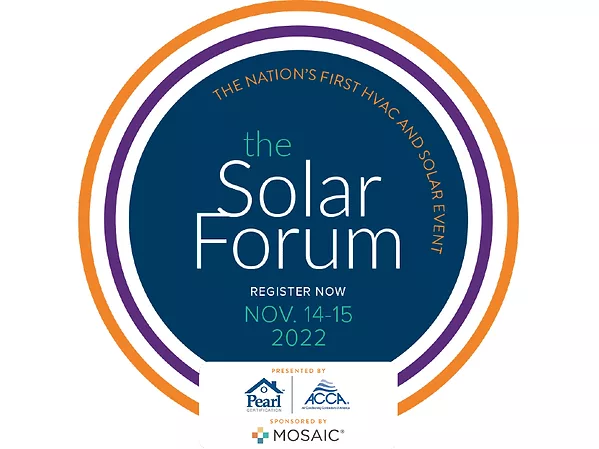 ACCA Partners with Pearl Certification to Present Solar Forum