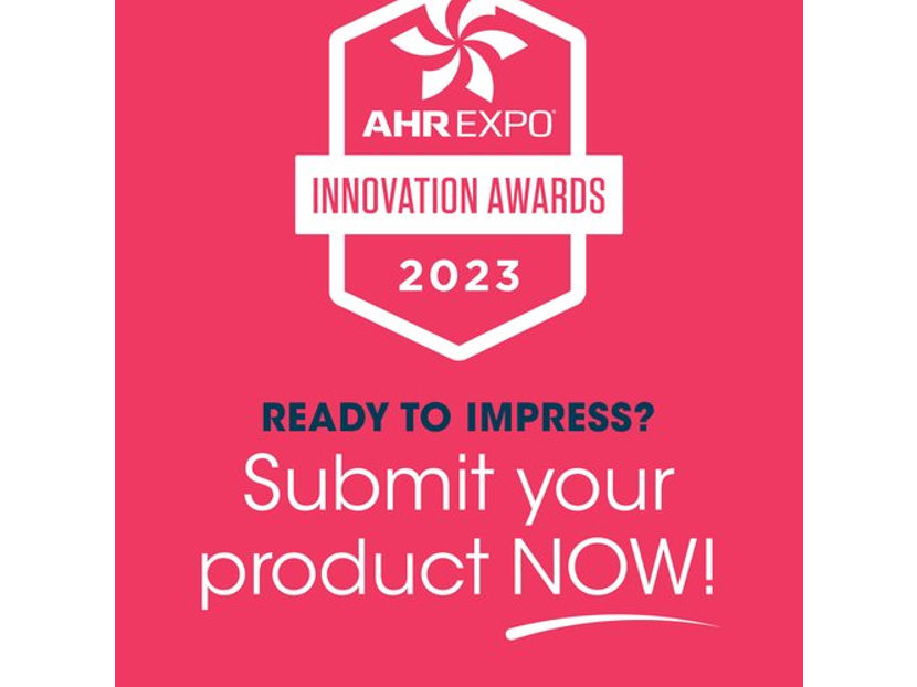 AHR Expo Announces Open Call for 2023 Innovation Awards