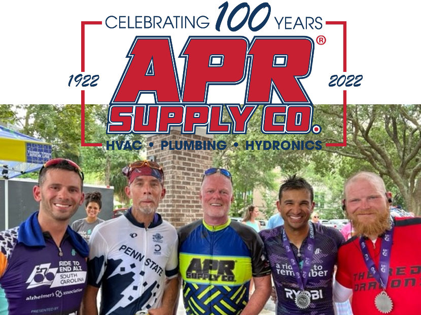 APR Supply Co. President and CEO Rides to End ALZ