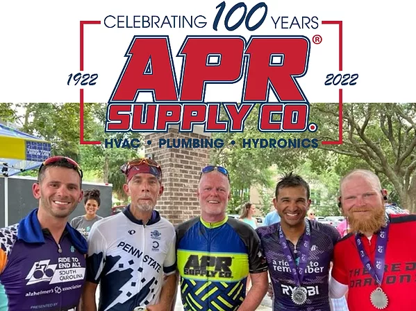 APR Supply Co. President and CEO Rides to End ALZ