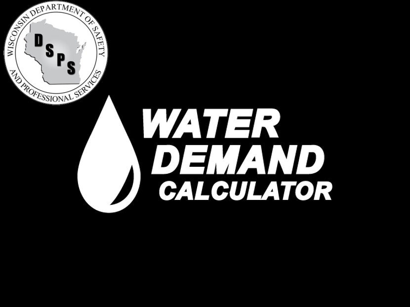 Wisconsin Approves Water Demand Calculator as Alternate Standard for Sizing Water Supply Piping