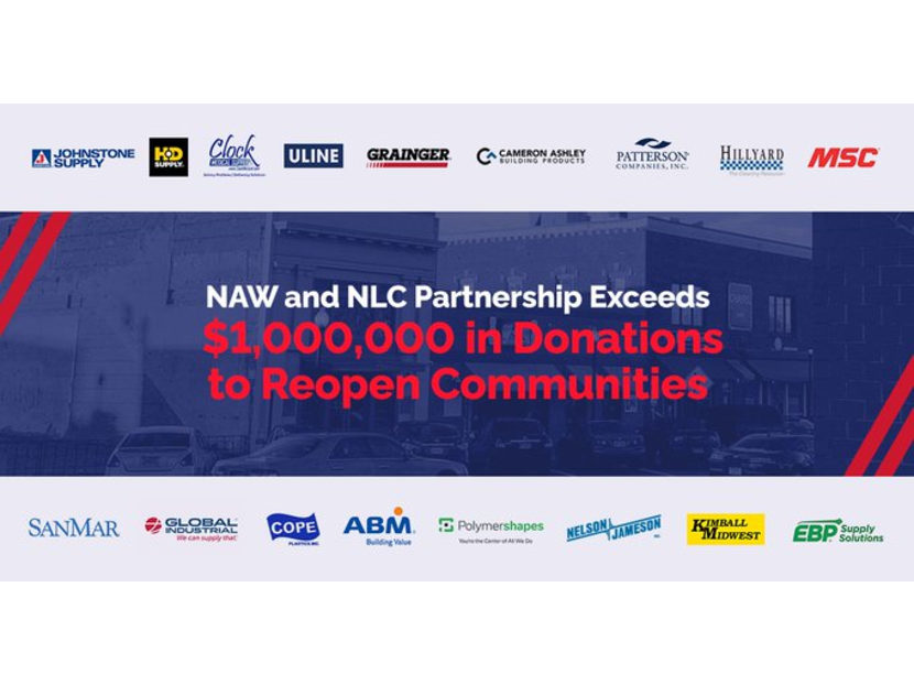 NAW and NLC Surpass $1 Million in Donations to Eight Reopening Communities