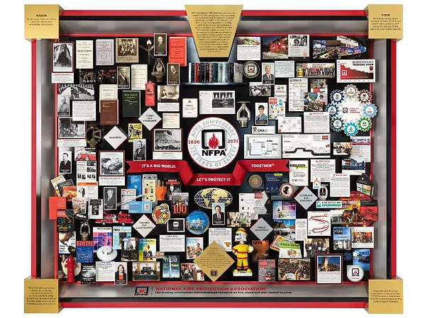 New NFPA 3D Artwork Celebrates 125th Anniversary