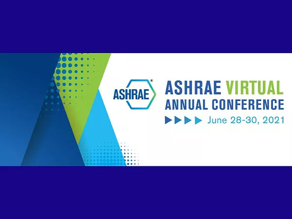 Technical Program Now Available for 2021 ASHRAE Virtual Annual Conference