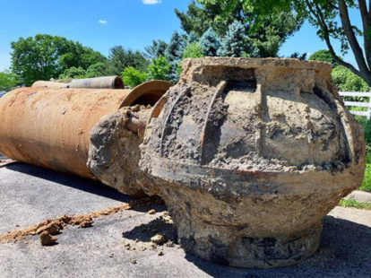 Louisville water uncovers ancient check valve dating back to the 1870s 1 copy