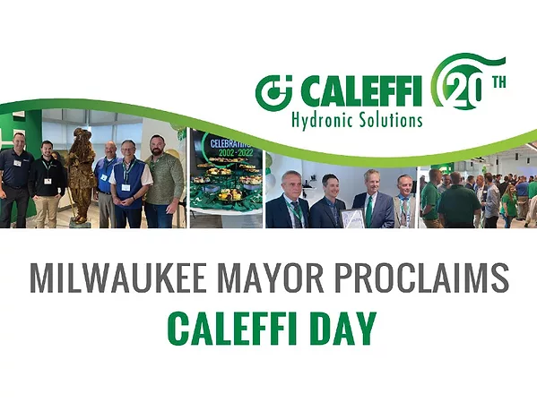 Milwaukee Mayor Cavalier Johnson Proclaims CALEFFI DAY