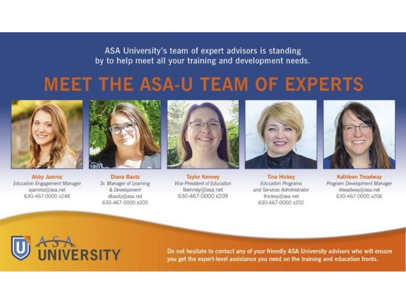 Meet the ASA-U Team of Experts