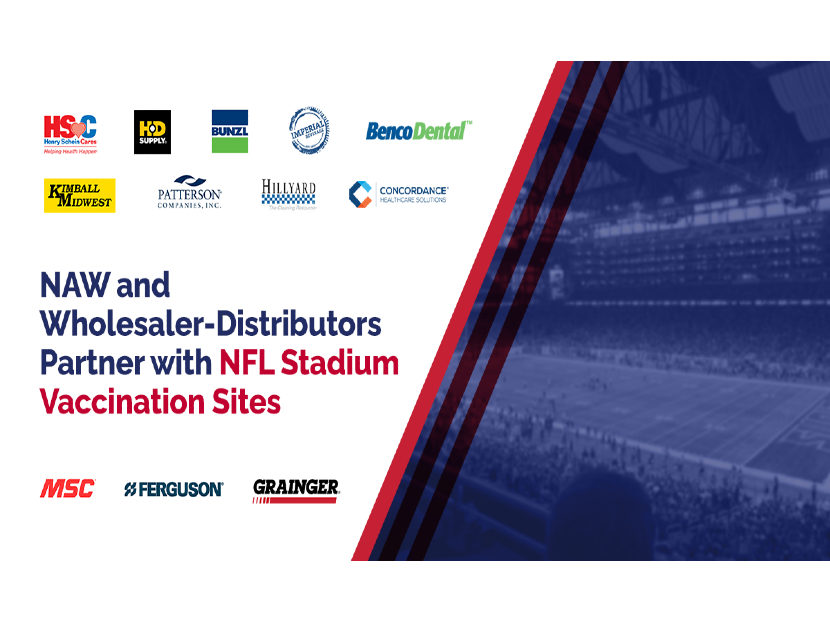  NAW and Wholesaler-Distributors Partner with NFL Stadium Vaccination Sites