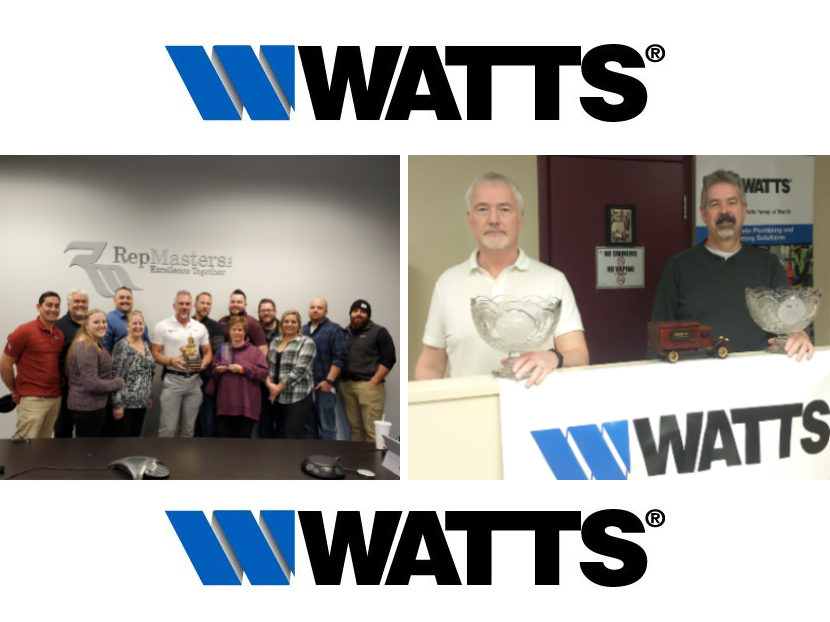 Watts Announces Winners of Key Sales Awards