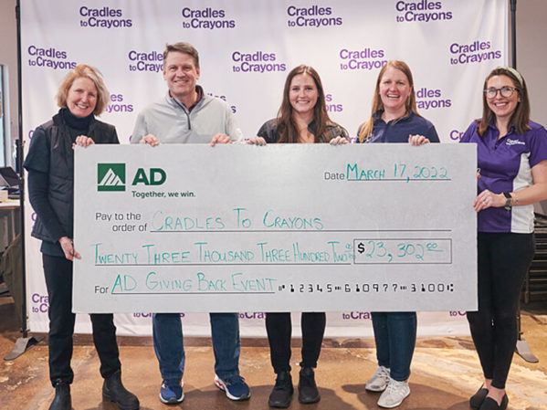 AD Associates Support 3,200 Children in Need During Giving Back Event at Cradles to Crayons 