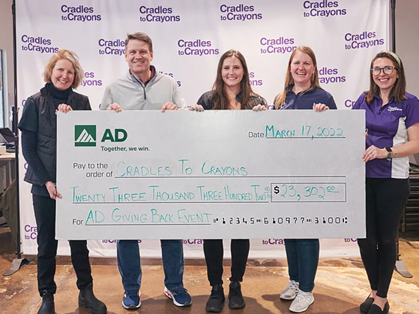 AD Associates Support 3,200 Children in Need During Giving Back Event at Cradles to Crayons