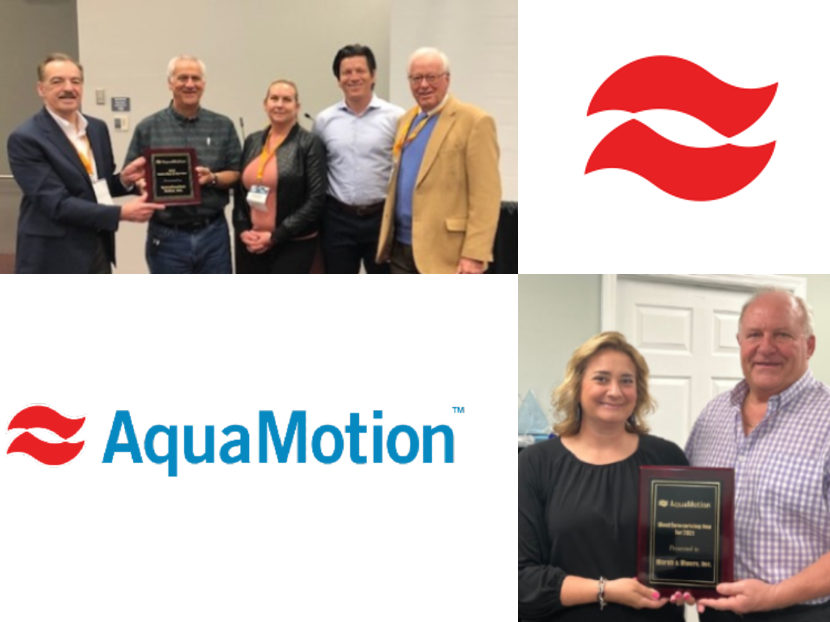 AquaMotion Recognizes Two Sales Rep Organizations