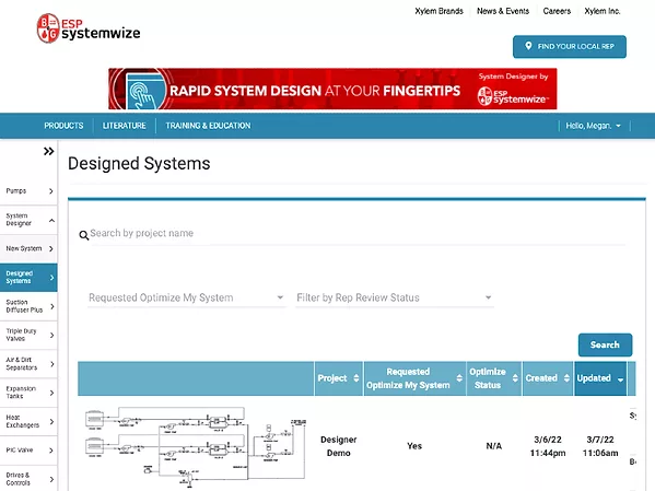 Bell & Gossett Systemwize System Designer