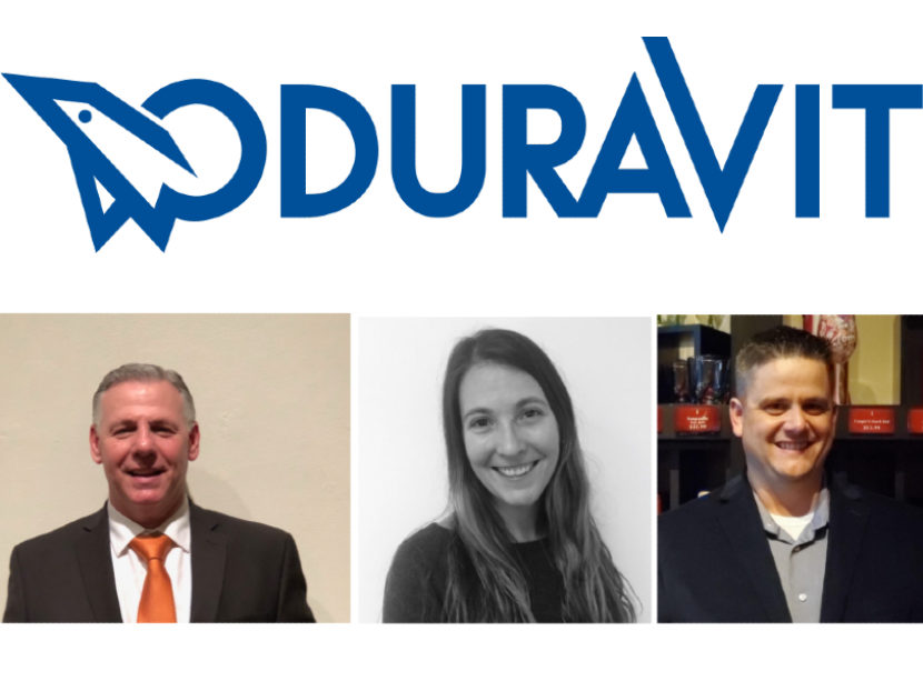 Duravit USA Realigns and Strengthens Business Development Department with Promotions of Galen Stump, Nina Allen and Bryan Huie