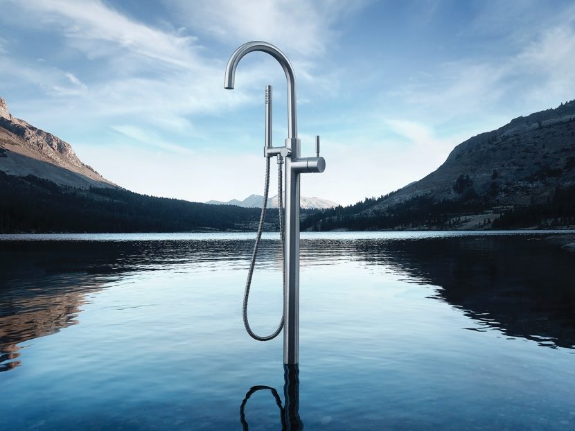 California Faucet Single Handle Tub Filler Wins Prestigious Good Design Award