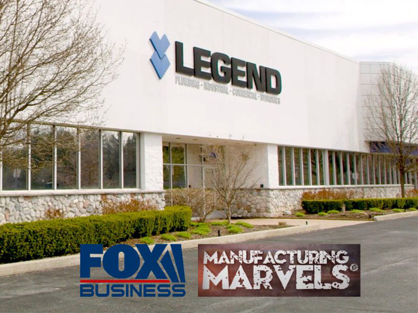 Legend Valve to Be Featured Fox Business Network Friday's "Manufacturing Marvels"