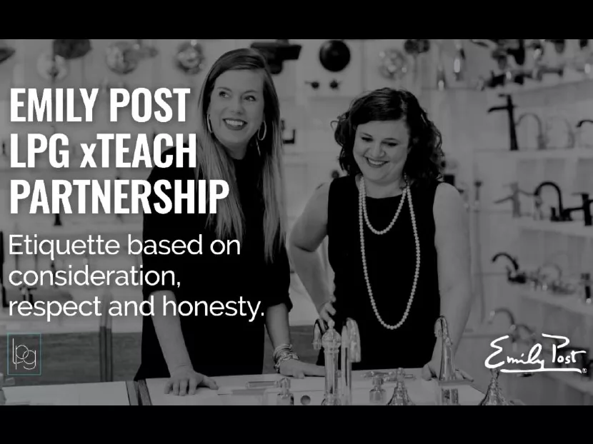 Luxury Products Group Launches New Podcast Featuring The Emily Post Institute