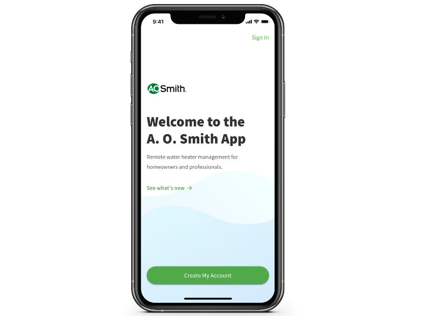 A.O. Smith Announces Upgrades to Mobile App 2