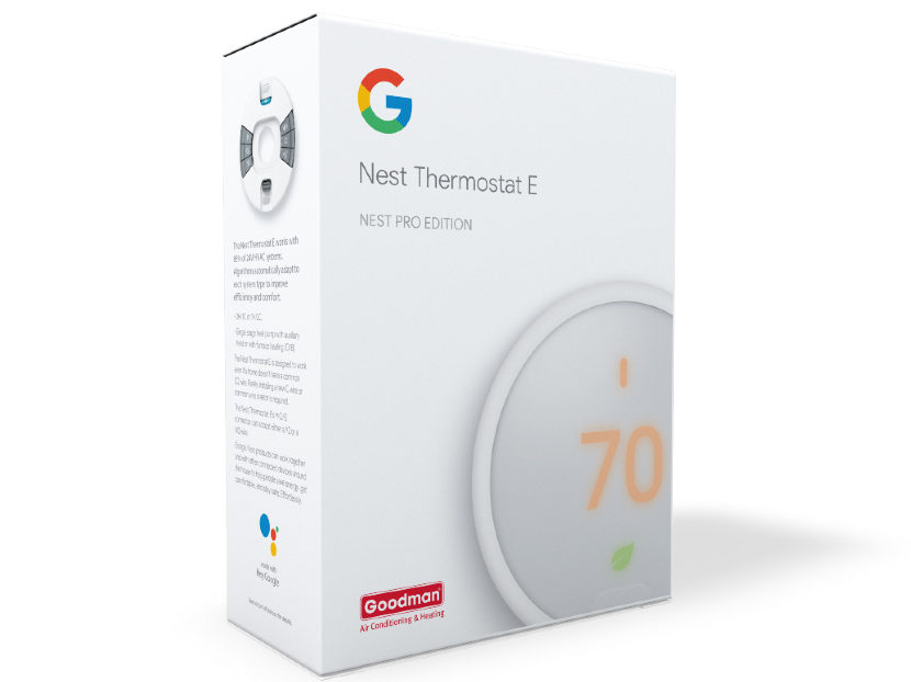 Goodman Launches Nest Thermostat E + Goodman 2