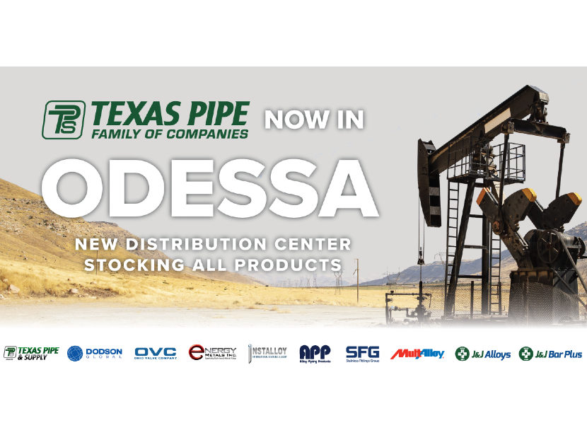  Texas Pipe Family of Companies Opens Location in Odessa, Texas 2