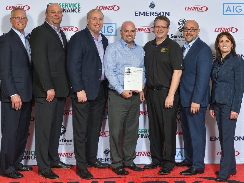 Abacus Plumbing, Air Conditioning & Electrical Wins Circle of Excellence Award from Lennox 2