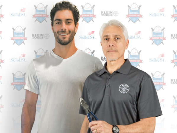 Jimmy Garoppolo to Participate in SkillsUSA National Signing Day Sponsored by Klein Tools