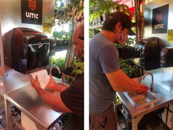 Grocery Store Keeps Customers and Employees Safe with UMC Handwashing Stations 1