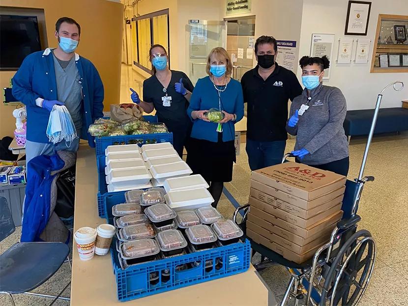 The Portland Group Partners with Local Restaurants to Feed First Responders During COVID-19 Pandemic