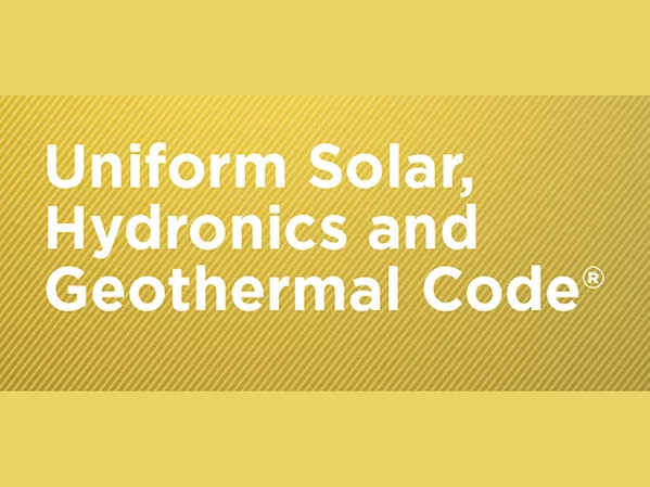 IAPMO Seeks USHGC Hydronics Task Group Members