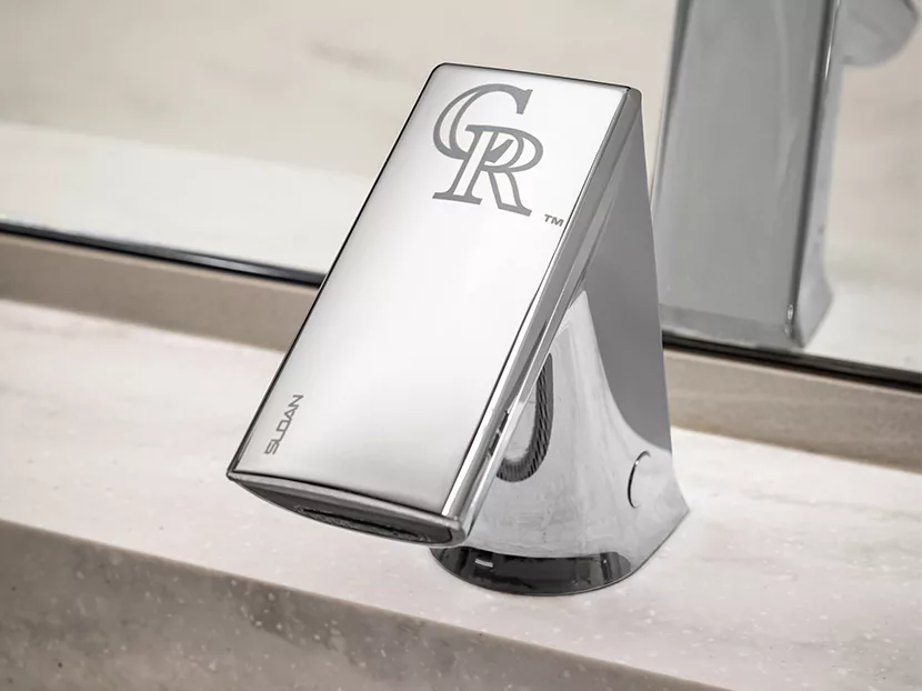 Sloan Extends Colorado Rockies Brand into the Restroom 2